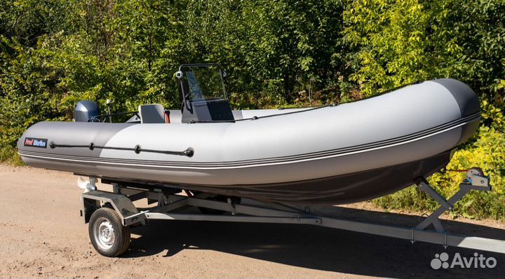 Лодка риб профмарин рм 550 RIB С ал. корпусом tum