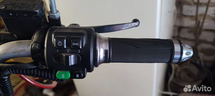 Ручки с пультами для электро велосипеда, мотоцикла