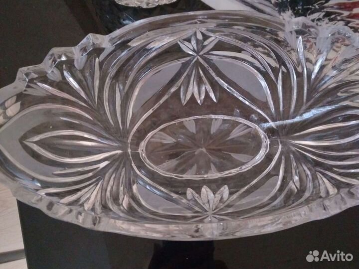 Ваза хрустальная СССР