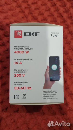 Умная розетка EKF