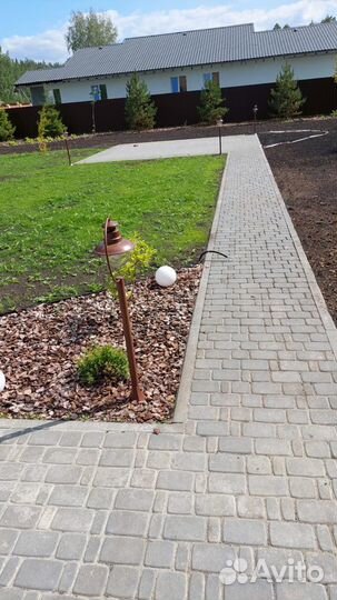 Укладка тротуарной плитки. Плитка тротуарная
