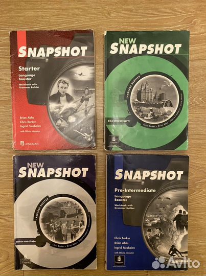 Учебник и тетрадь английский язык snapshot