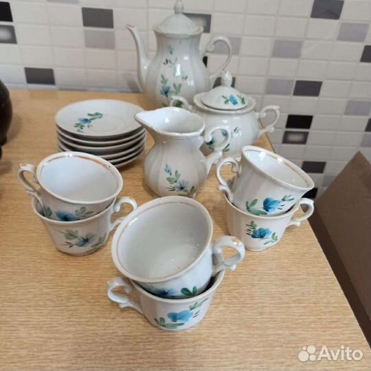 Кофейный сервиз, времен СССР