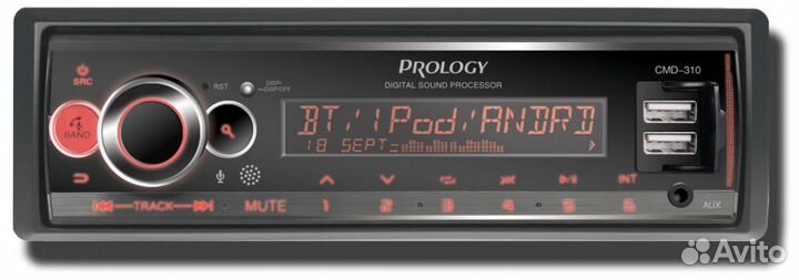 Магнитола процессорная Prology CMD-310