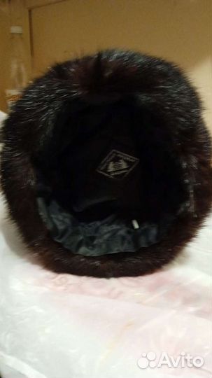 Норковая шапка мужская торг