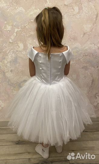 Новогоднее платье для девочки 104 110 см