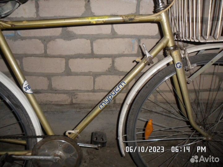 Велосипед спортивный Турист, СССР,раритет
