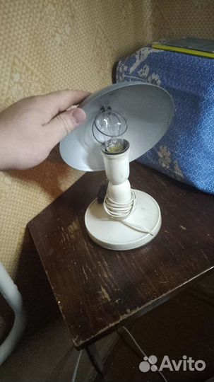 Советская настольная лампа грибок СССР