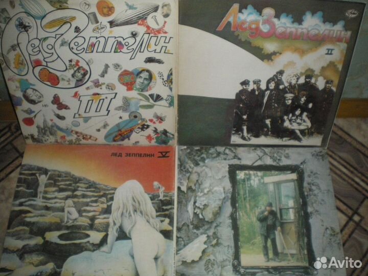 Винил зарубежный рок от