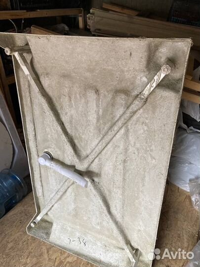 Душевой поддон 90х90 полукруг