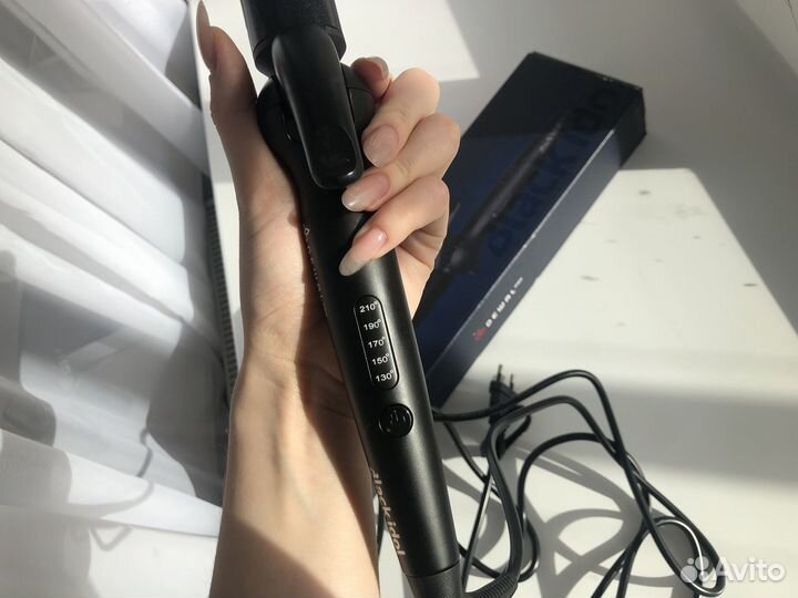 Плойка для завивки волос в коробке с гарантией