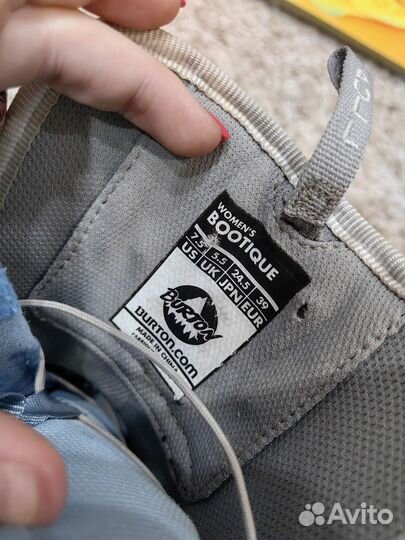 Сноуборд Black fire 142 см и ботинки burton 38 раз