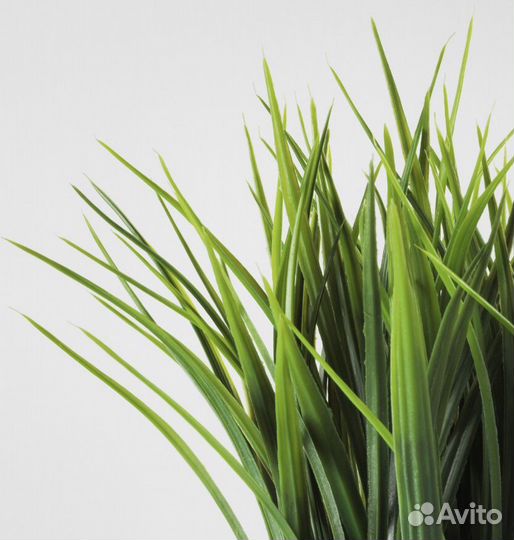 Искусственное растение фейка трава икеа