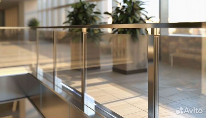 Ограждения из стекла на заказ