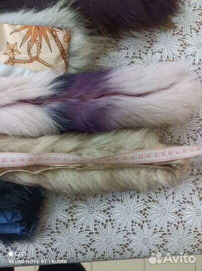 Меховой натуральный опушка воротник
