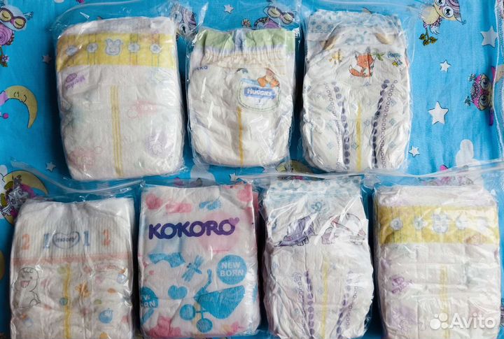 Памперсы + вкладыши для груди (пробники)