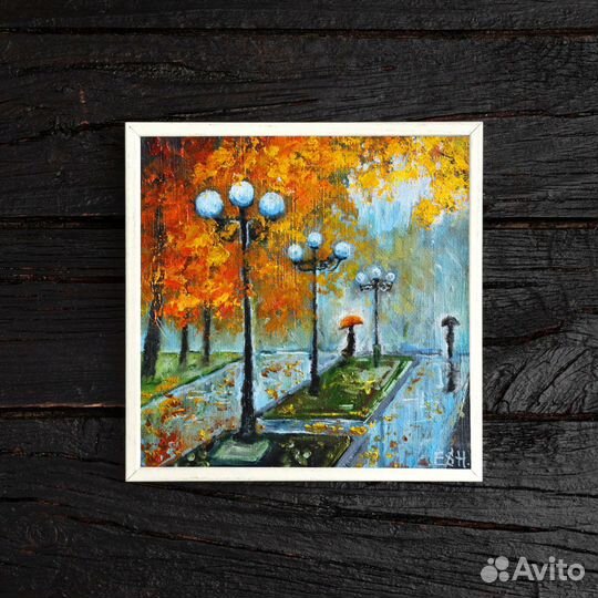 Картина маслом на холсте 