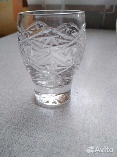 Стопки хрустальные и рюмки СССР