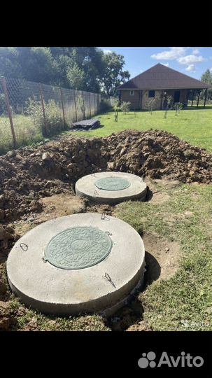 Ручная копка септиков, бурение колодцев, траншей