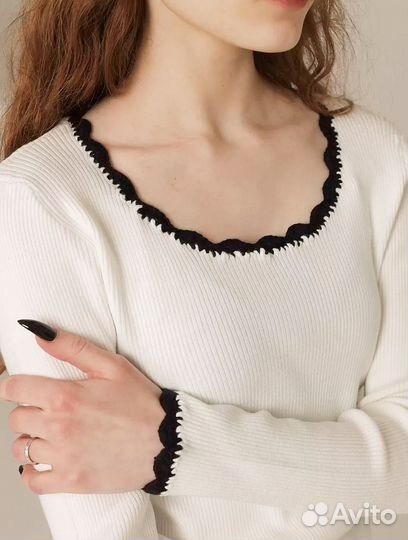 Лонгслив в корейском стиле