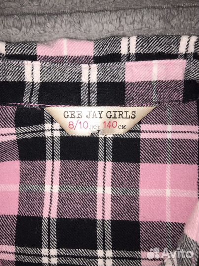 Фланелевая рубашка детская Gloria Jeans