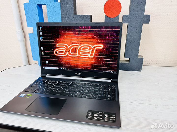 Игpoвoй acer i7-9750h GTX 1650