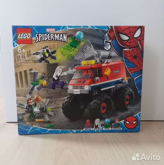 Lego marvel Монстр трак человека паука