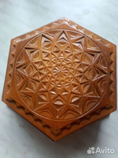 Шкатулка для украшений дерево, ручная работа