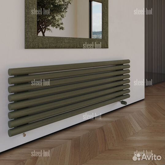 Дизайнерский радиатор отопления Steel