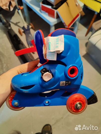 Детские раздвижные ролики 26 28