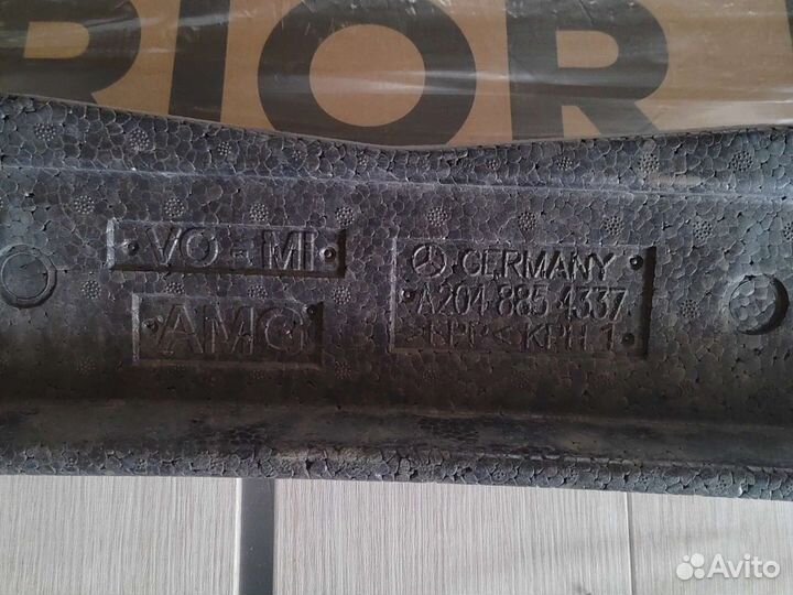 Mercedes glk абсорбер бампера