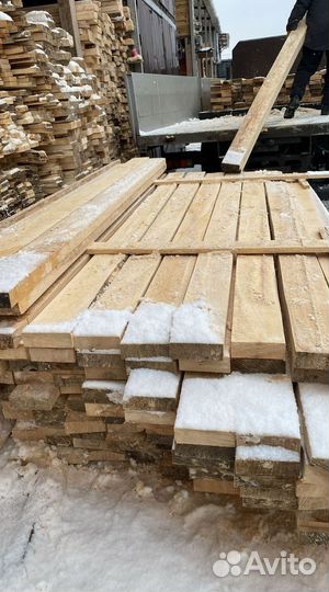 Доска обрезная 40х150х6000мм с доставкой