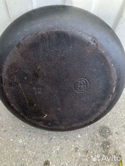 Чугунная сковорода СССР