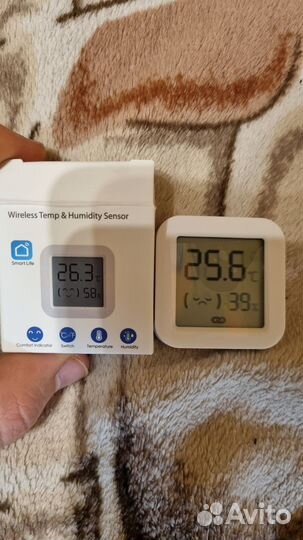 Алиса умный Датчик температуры и влажности Tuya