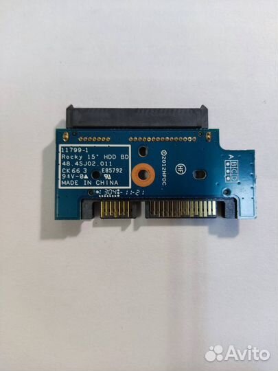 Плата-переходник SATA HDD для HP ProBook 4540S