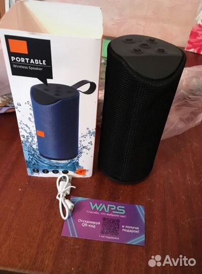 Блютуз колонка waps