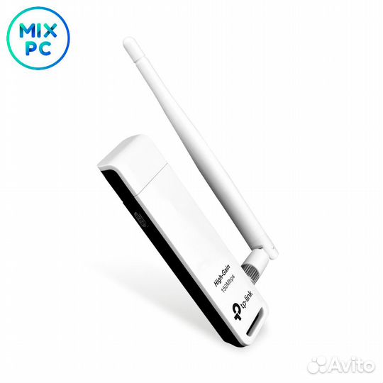 Сетевой адаптер Wi-Fi TP-Link TL-WN722N USB