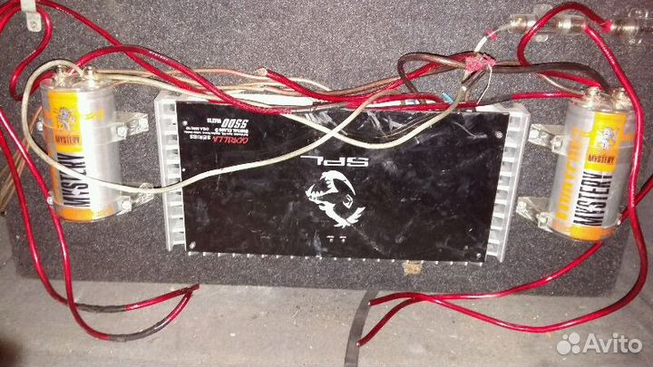 Сабвуфер+ 2конденсатора в Пушкино