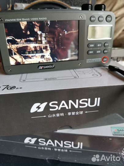 Радио приемник Sansui F50, аудио\видео плеер