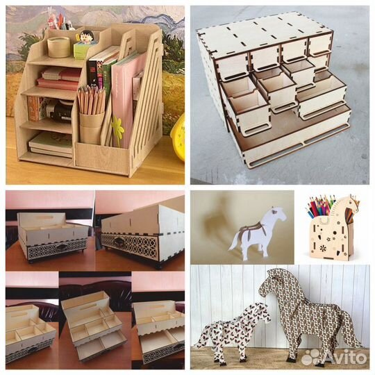 Мега архив макетов для фрезера / лазера чпу