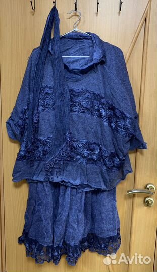 Костюм тройка, х/б