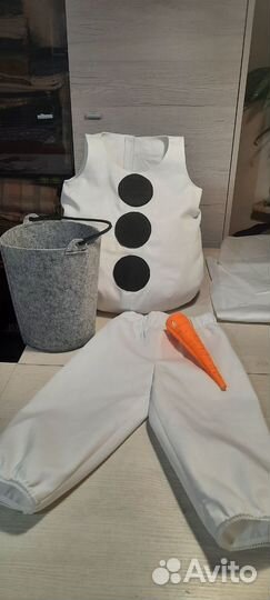 Костюм снеговика