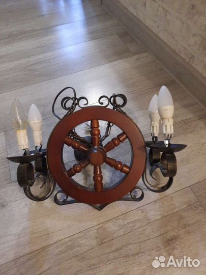 Светильник потолочный подвесной бу