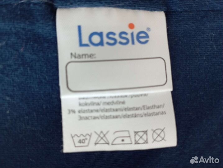 Демисезонный шлем хлопок Lassie S