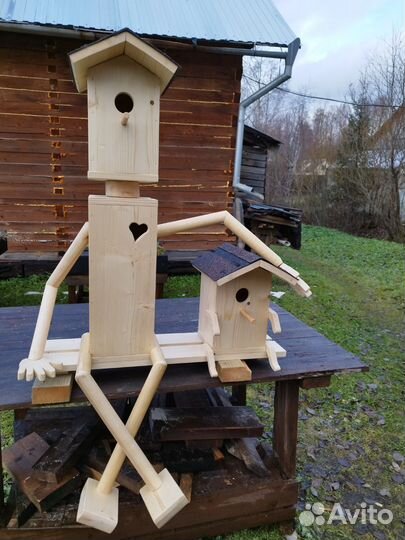 Скворечник деревянный