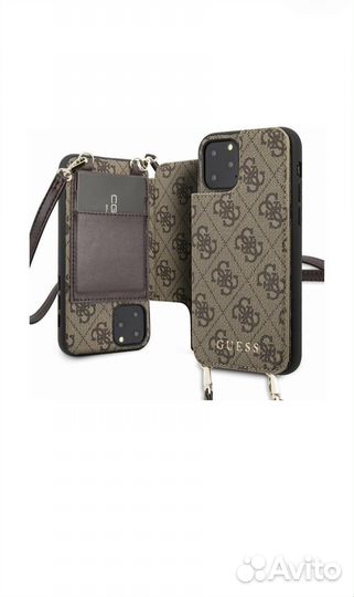 Guess Чехол на iPhone 11 pro max от-ем для карт