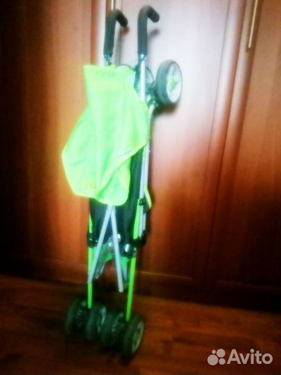 Детская прогулочная коляска с корзиной для вещей