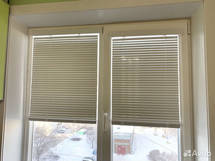 Жалюзи горизонтальные алюминиевые 