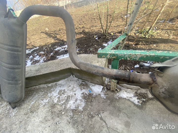 Выхлопная труба w124 универсал