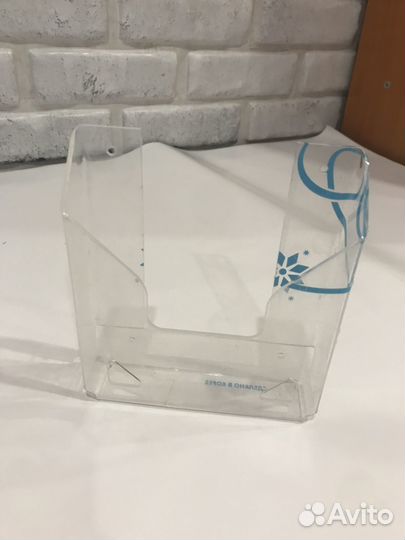 Карман из оргстекла для стенда